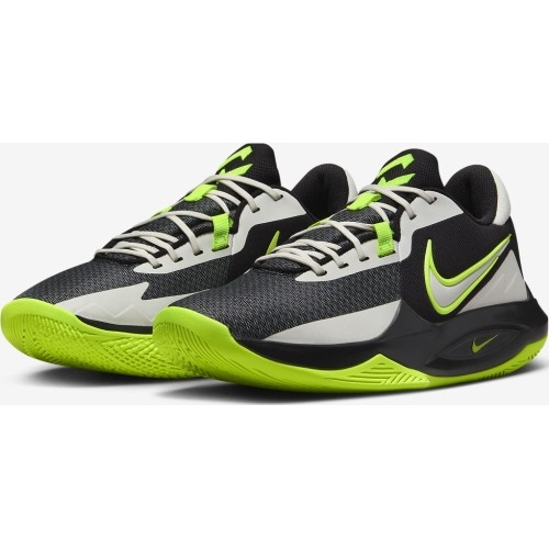 Nike Precision VI męskie buty do koszykówki Black White Green DD9535 009