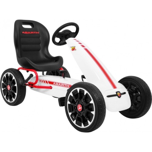 Gokart ABARTH biały