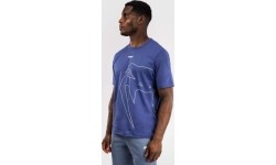 Koszulka Venum Giant Connect - Królewski niebieski
