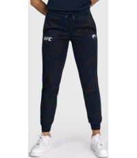 Bawełniane spodnie damskie UFC Fusion by Venum Fight Week - Oceanic Blue