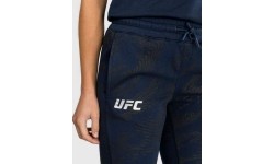 Bawełniane spodnie damskie UFC Fusion by Venum Fight Week - Oceanic Blue
