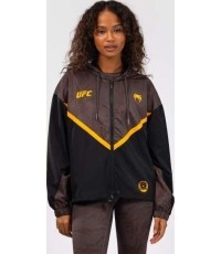 Damska bluza z zamkiem błyskawicznym UFC Fusion by Venum Fight Week - ziemisty brąz
