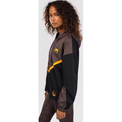 Damska bluza z zamkiem błyskawicznym UFC Fusion by Venum Fight Week - ziemisty brąz