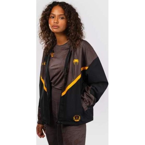 Damska bluza z zamkiem błyskawicznym UFC Fusion by Venum Fight Week - ziemisty brąz