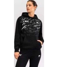 Damska replika bluzy z kapturem UFC Fusion by Venum - czarna