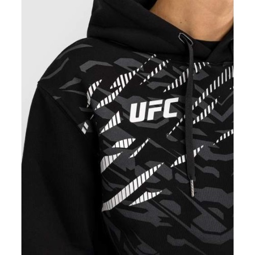 Damska replika bluzy z kapturem UFC Fusion by Venum - czarna
