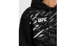 Damska replika bluzy z kapturem UFC Fusion by Venum - czarna
