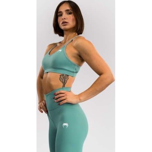 Damski biustonosz sportowy Venum Essential - Aqua Green