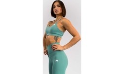 Damski biustonosz sportowy Venum Essential - Aqua Green