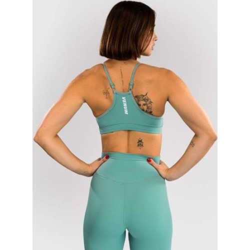 Damski biustonosz sportowy Venum Essential - Aqua Green