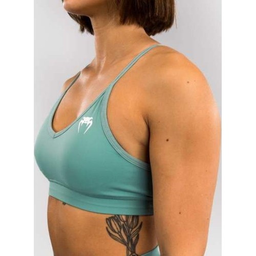 Damski biustonosz sportowy Venum Essential - Aqua Green