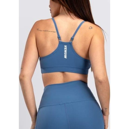 Damski biustonosz sportowy Venum Essential - Storm Blue