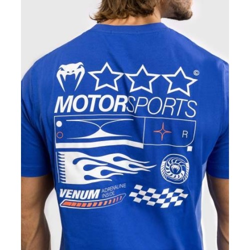 Koszulka Venum Motorsport - błękit królewski