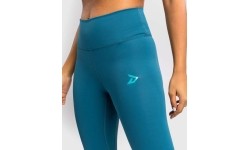 Legginsy damskie Venum x Demi ⅞ - Azure Blue