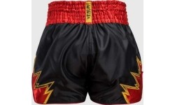 Spodenki Venum Inferno Muay Thai - czarny/złoty/czerwony