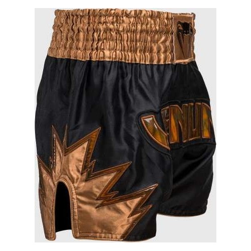 Spodenki Venum Inferno Muay Thai - czarny/brązowy