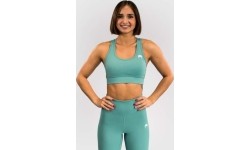 Biustonosz sportowy Venum Essential dla kobiet o średniej sile uderzenia - Aqua Green