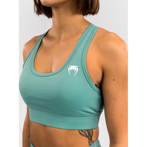 Biustonosz sportowy Venum Essential dla kobiet o średniej sile uderzenia - Aqua Green
