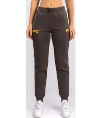 Bawełniane spodnie damskie UFC Fusion by Venum Fight Week - Solid Earthen Brown