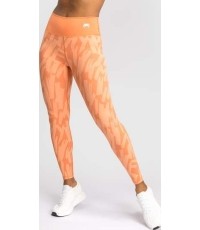 Damskie legginsy Venum Graffiti o pełnej długości - Velvet Apricot