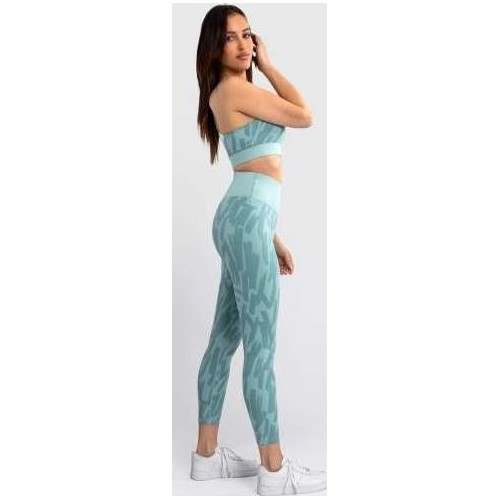 Legginsy damskie Venum Graffiti 7/8 - Aqua