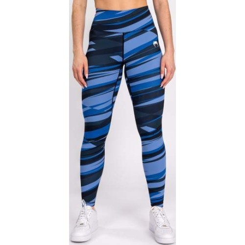 Legginsy damskie Venum Abyss - Niebieski cień