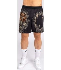 Męskie spodenki treningowe Venum Tiger - Black/Neon Orange