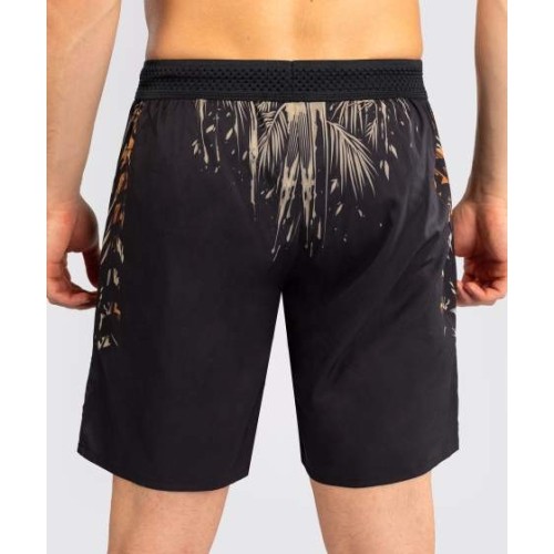 Męskie spodenki treningowe Venum Tiger - Black/Neon Orange