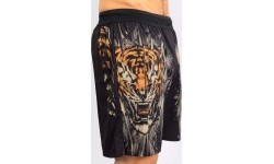 Męskie spodenki treningowe Venum Tiger - Black/Neon Orange