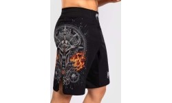 Męskie spodenki do walki Venum Gladiator 5.0 - czarny/srebrny