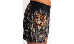 Męskie spodenki do walki Venum Tiger - Black/Neon Orange