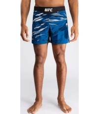 Męskie spodenki do walki UFC Fusion by Venum Authentic Fight Night - krótki krój - niebieskie