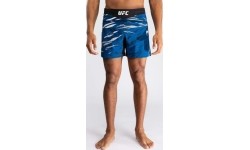 Męskie spodenki do walki UFC Fusion by Venum Authentic Fight Night - krótki krój - niebieskie
