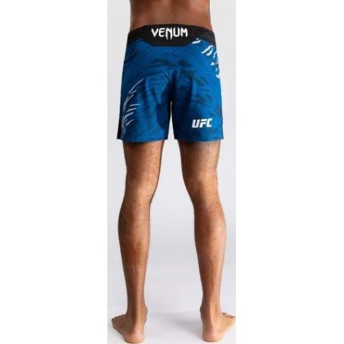 Męskie spodenki do walki UFC Fusion by Venum Authentic Fight Night - krótki krój - niebieskie