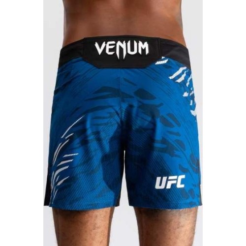 Męskie spodenki do walki UFC Fusion by Venum Authentic Fight Night - krótki krój - niebieskie
