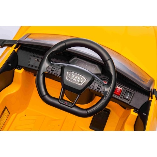 Audi SQ8 pojazd Żółty
