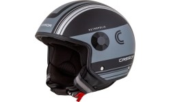 Kask motocyklowy Cassida Handy Metropolis Vision matowy czarny/szary/szary odblaskowy