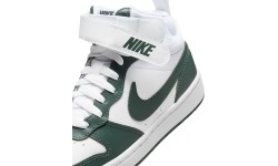 Nike buty młodzieżowe Court Borough Mid 2 White Green CD7782 119