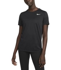 Damska bluzka Nike W NK Df RLGD SS Tee, czarna DX0687 010