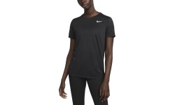 Damska bluzka Nike W NK Df RLGD SS Tee, czarna DX0687 010