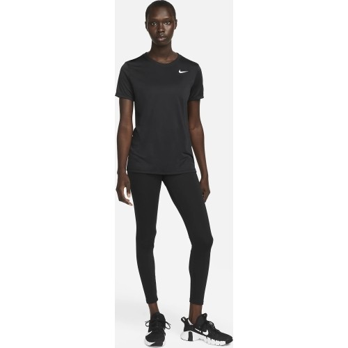 Damska bluzka Nike W NK Df RLGD SS Tee, czarna DX0687 010