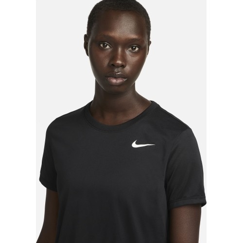 Damska bluzka Nike W NK Df RLGD SS Tee, czarna DX0687 010
