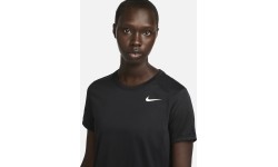 Damska bluzka Nike W NK Df RLGD SS Tee, czarna DX0687 010