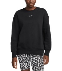 Bluza damska Nike W NSW Phnx Fleece OS Crew, czarna DQ5733 010