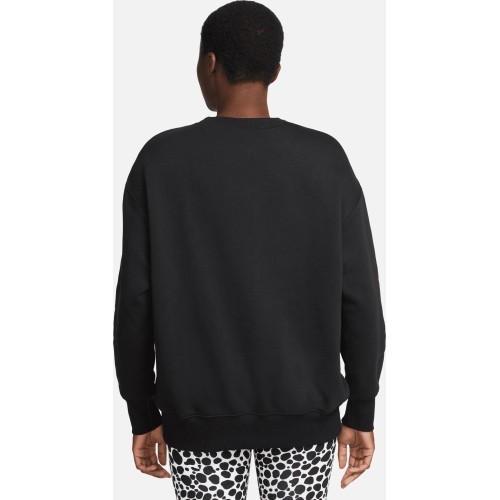Nike Džemperis Moterims W Nsw Phnx Fleece Os Crew Black DQ5733 010