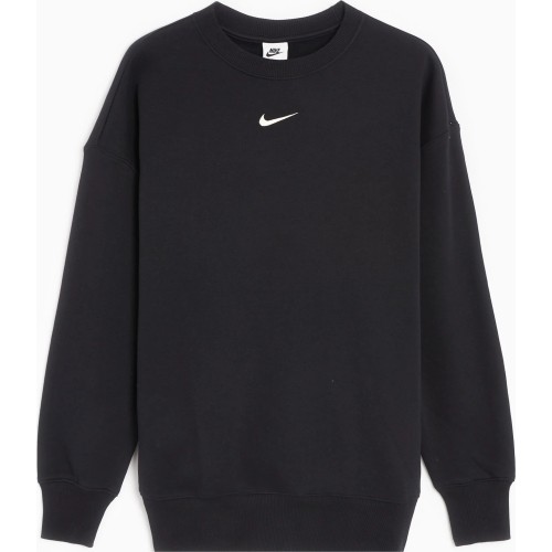 Nike Džemperis Moterims W Nsw Phnx Fleece Os Crew Black DQ5733 010