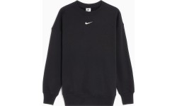 Nike Džemperis Moterims W Nsw Phnx Fleece Os Crew Black DQ5733 010