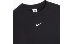 Bluza damska Nike W NSW Phnx Fleece OS Crew, czarna DQ5733 010