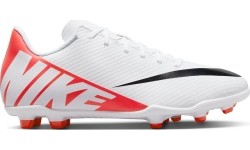 Buty piłkarskie Nike Jr Vapor 15 Club FG/MG dla młodzieży białe DJ5958 600