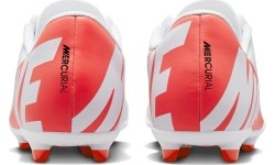 Buty piłkarskie Nike Jr Vapor 15 Club FG/MG dla młodzieży białe DJ5958 600